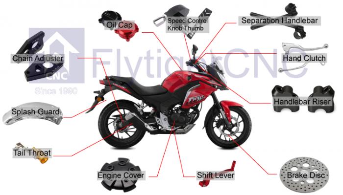 CNC Machining motorcycle Parts CNC Machining motorcycle Parts